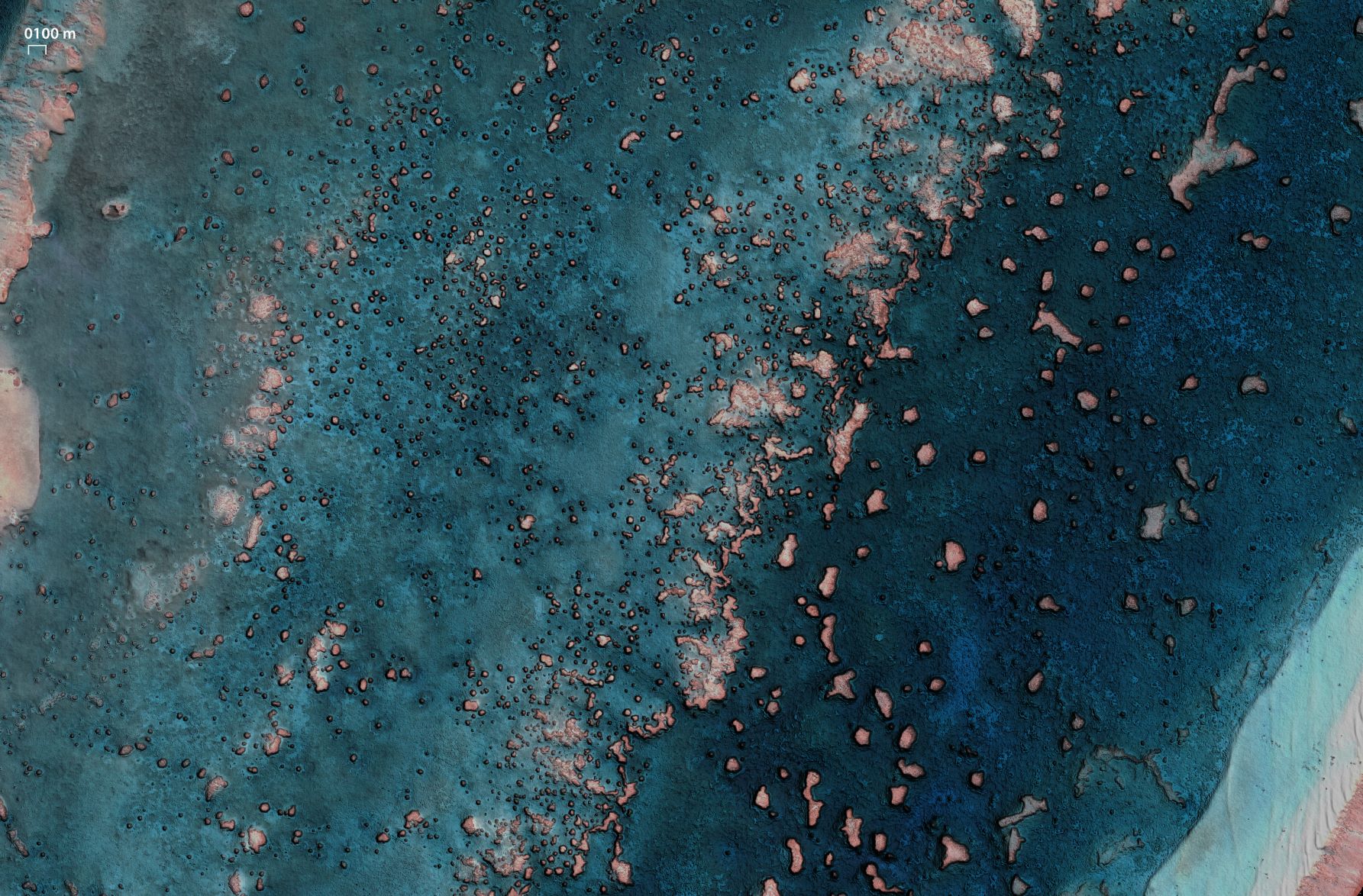 Belize SDB / SSR / hillshade of 20210317 Lowres