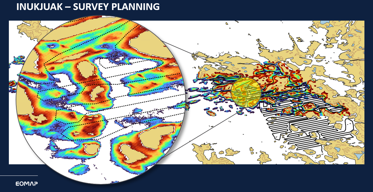 SDB-Online applied for a survey project in Inukjuak, Canada