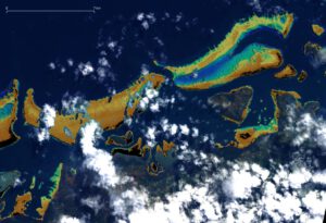 SDB derived from Germany's multispectral satellite mission EnMAP (EOMAP)