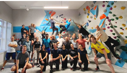 Fugro and EOMAP Teams joining for a Boulder night in Munich