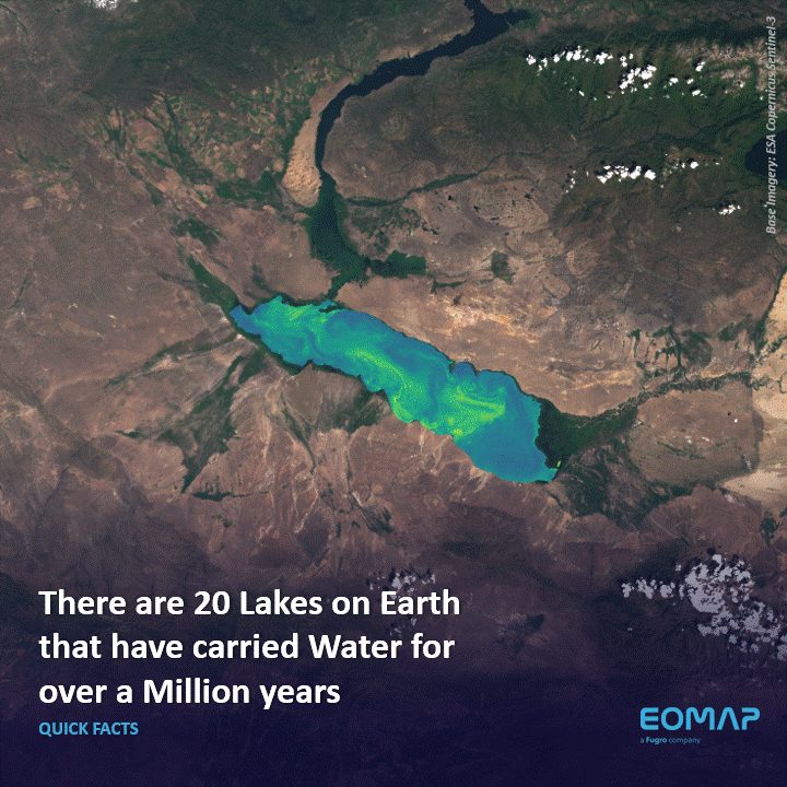Lake Zaysan, an ancient lake in Kazakhstan - total absorption processed by EOMAP