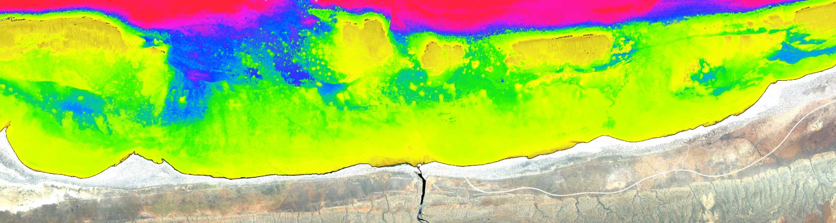 Ningallo Hymap Coralreef Bathymetry