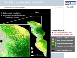 Brindisi Seafloor Mapping using QuickBird Satellite Data 2006